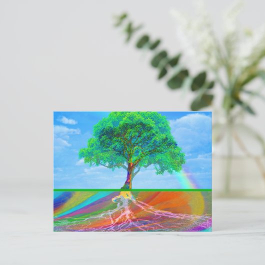 幸福の木 ポストカード (スタンド正面)