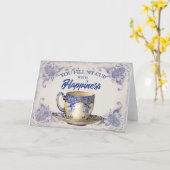 幸福の杯 カード (黄色い花)