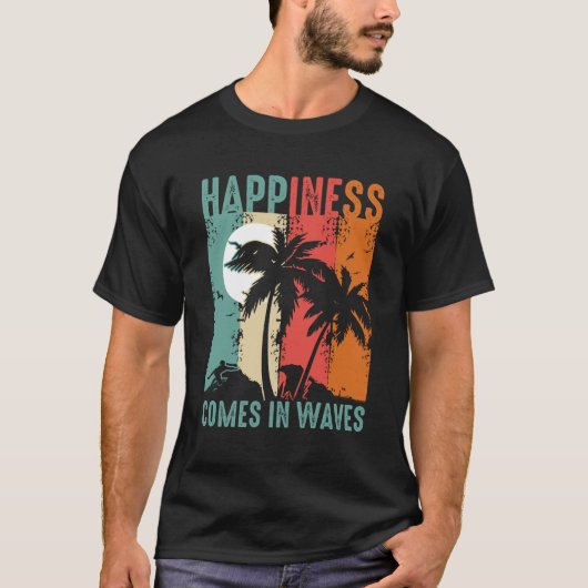 幸福の波 Tシャツ (正面)