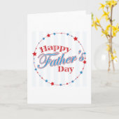 幸福の父の日 カード (黄色い花)