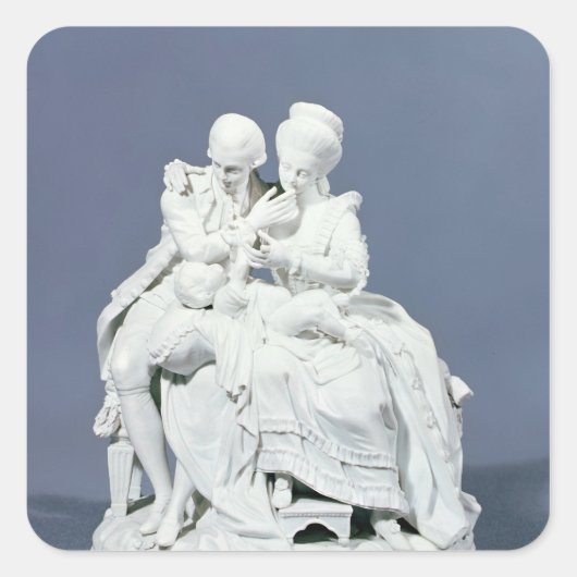 幸福の父母,明泉, c.1770 スクエアシール (正面)