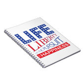 幸福の生命、自由および追求 ノートブック (右側)