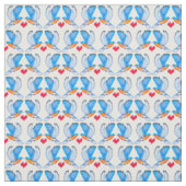 幸福の生地のブルーバード ファブリック (見本)