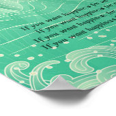 幸福の秘訣 ポスター (角)