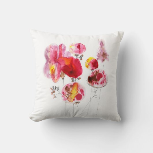幸福の花 クッション (正面)