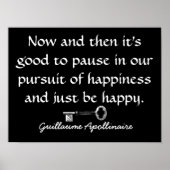 幸福の追求 – ポスター引用文 ポスター (正面)