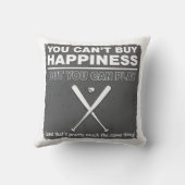 幸福の野球を買うことができません クッション (裏面)