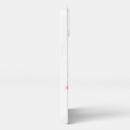 幸福の開花の枯れ iPhoneケース (右側面)