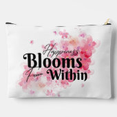 幸福の開花は大きな範囲から アクセサリーポーチ (裏面)