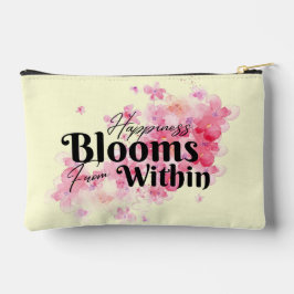幸福の開花は小さな内から アクセサリーポーチ