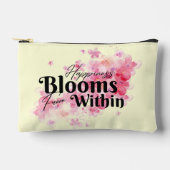 幸福の開花は小さな内から アクセサリーポーチ (正面)