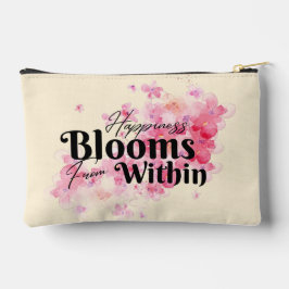 幸福の開花は小さな内から アクセサリーポーチ