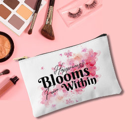 幸福の開花は小さな内から アクセサリーポーチ