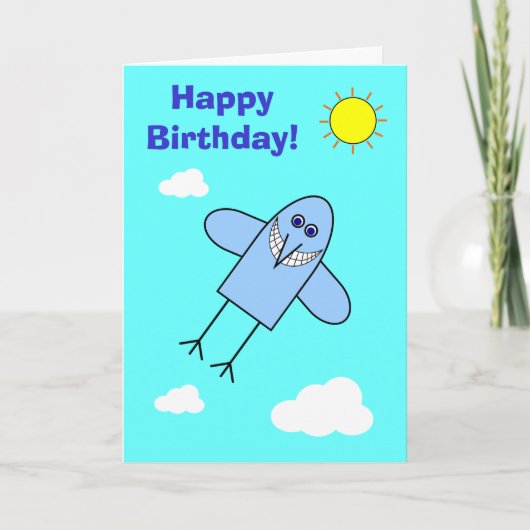 幸福の青い鳥 カード (正面)