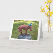 幸福の青い鳥 カード (黄色い花)