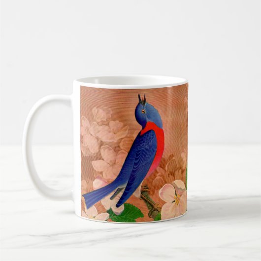 幸福の青鳥 コーヒーマグカップ (左)