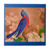 幸福の青鳥 タイル (正面)