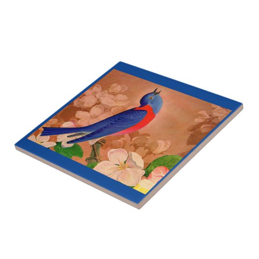 幸福の青鳥 タイル (側面)