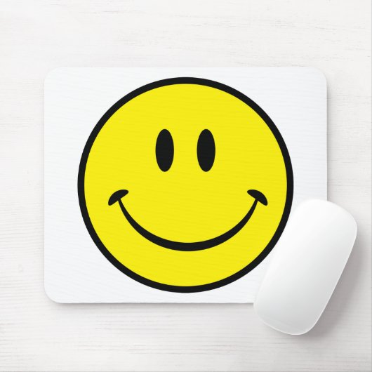 幸福の顔 マウスパッド (マウス)