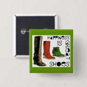 幸福はあります 缶バッジ (正面&裏面)