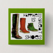 幸福はあります 缶バッジ (正面)