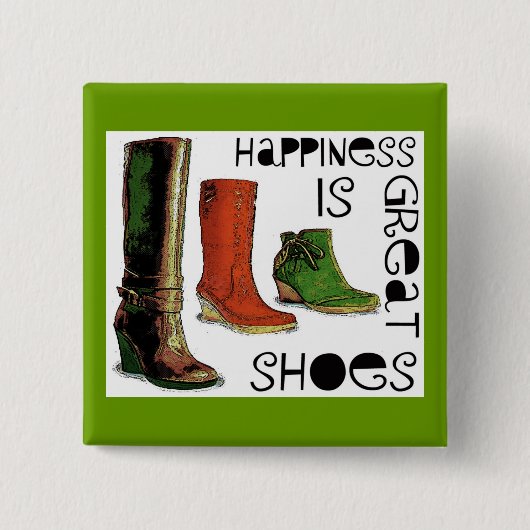 幸福はあります 缶バッジ (正面)