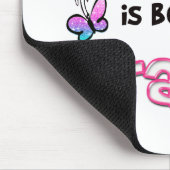 幸福はおばあさんです マウスパッド (コーナー)