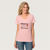 幸福はおばあちゃん Tシャツ (正面フル)