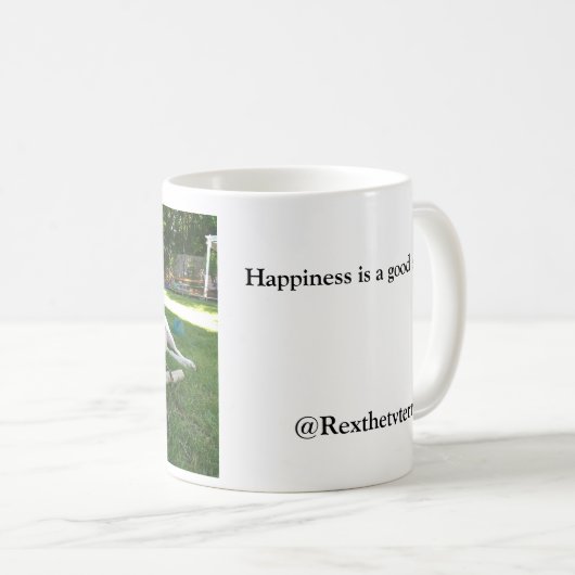 幸福はよい棒のマグです コーヒーマグカップ (正面右)