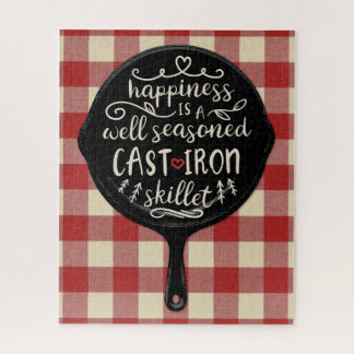 幸福はよく味をつけられた鋳鉄の小鍋です ジグソーパズル