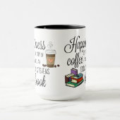 幸福はエリカ・スティーブンスの本 マグカップ (中央)