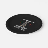 幸福はオーストラリア産の牛飼いだ ペーパープレート (アングル)