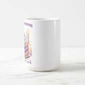 幸福はコーヒーと良い本である コーヒーマグカップ (中央)