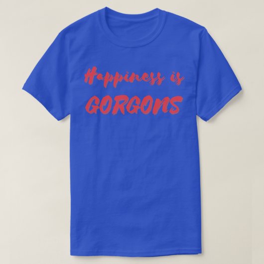 幸福はゴルゴンだ Tシャツ (デザイン正面)