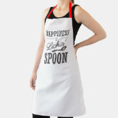 幸福はスプーンを舐める エプロン (インサイチュ)