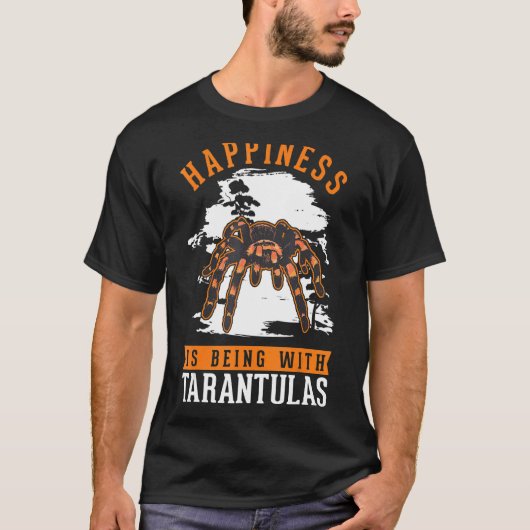 幸福はタランチュラと共にある Tシャツ (正面)