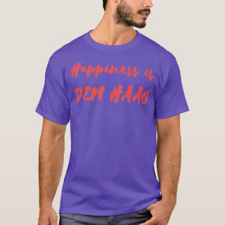 幸福はデンハーグである Tシャツ