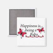 幸福はババババタフライである マグネット (正面/裏面)