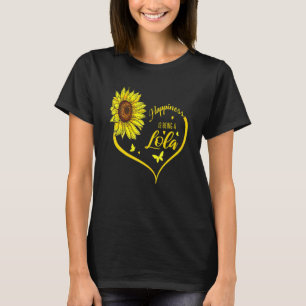 幸福はバラの花である Tシャツ