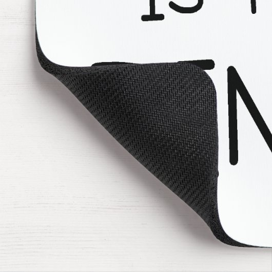 幸福はビンゴを叫んでいます マウスパッド (コーナー)