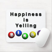 幸福はビンゴを叫んでいる マウスパッド (マウス)