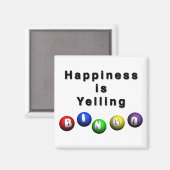 幸福はビンゴを叫んでいる マグネット (正面/裏面)