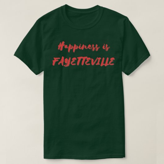 幸福はファイエットビル Tシャツ (デザイン正面)