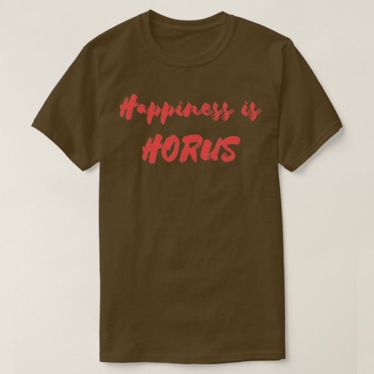 幸福はホルス Tシャツ (デザイン正面)