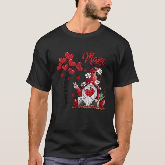 幸福はマム格言 Tシャツ (正面)