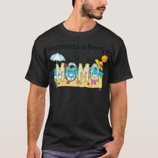 幸福はメマサマービーチハッピーモーテ Tシャツ