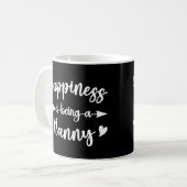 幸福は乳母の日である コーヒーマグカップ (正面左)