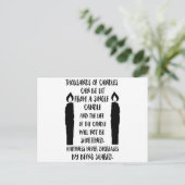 幸福は共有されることによって決して減らない ポストカード (スタンド正面)