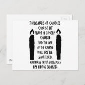 幸福は共有されることによって決して減らない ポストカード (正面/裏面)