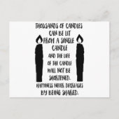 幸福は共有されることによって決して減らない ポストカード (正面)